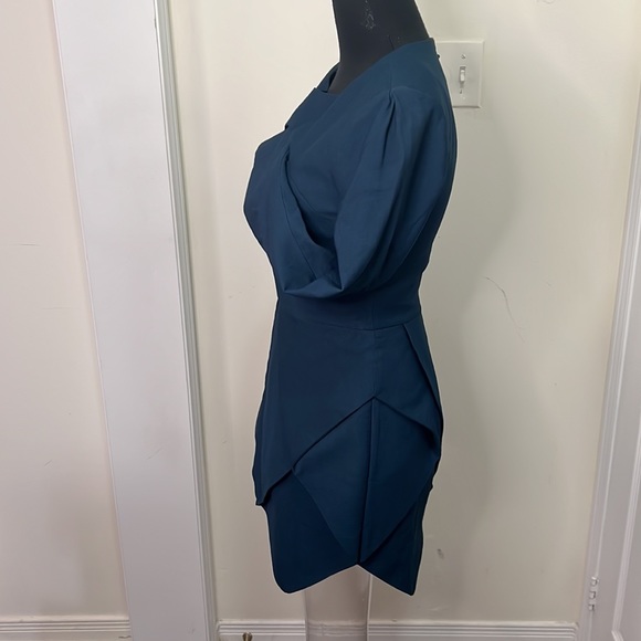 Finder Keepers Last Goodbye Asymmetric Hem Mini Dress Size Small - Picture 12 of 15